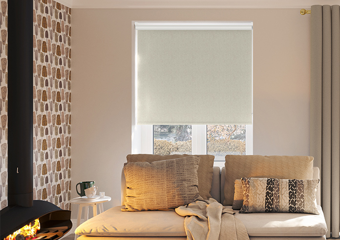 Chevron Stripe, Wheat - Twist&Fit Roller Blind - Image 3